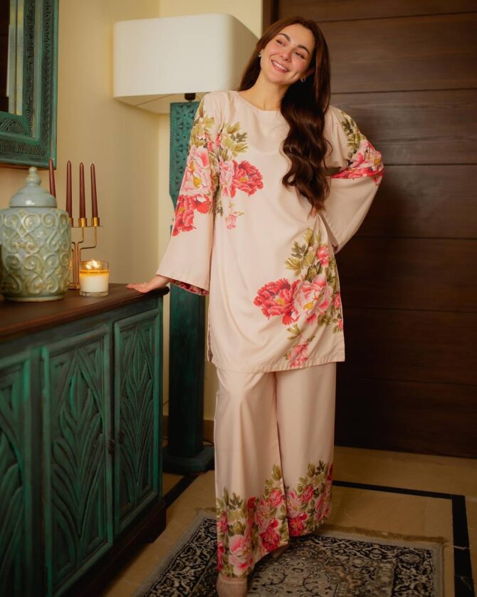 Pehnava Style Pure Natural Crepe With Digital Print Co-Ord Set