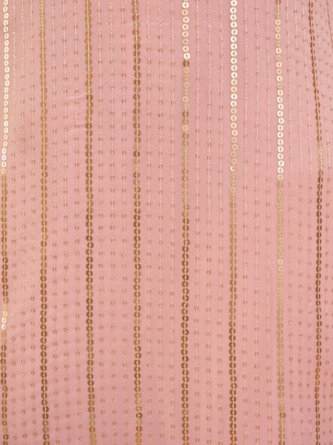 Pehnava Style Pink Embroidered Kurtie Plazzo - Image 7