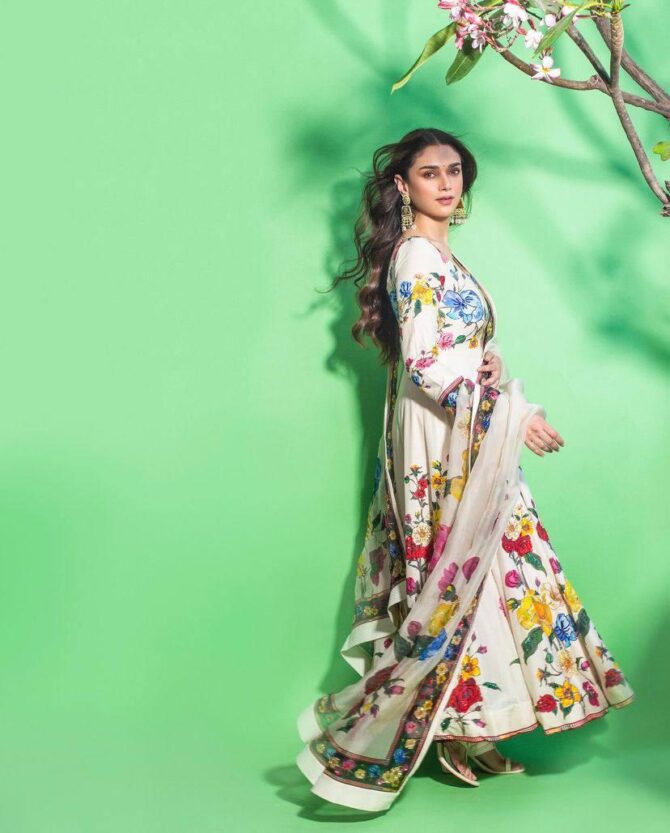 NEW SUMMER SPECIAL DESIGNER PRINTED ANARKALI GOWN - Image 4