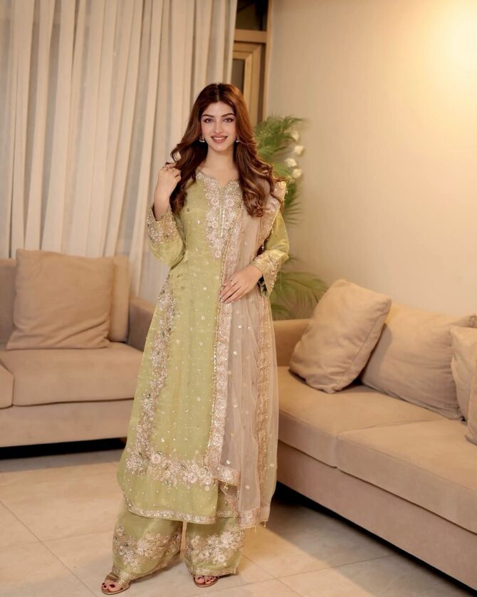 ENHANCE THE BEAUTY OF YOUR WARDROBE WITH THIS NEWLY LAUNCHED KURTI PLAZZO SET - Image 9