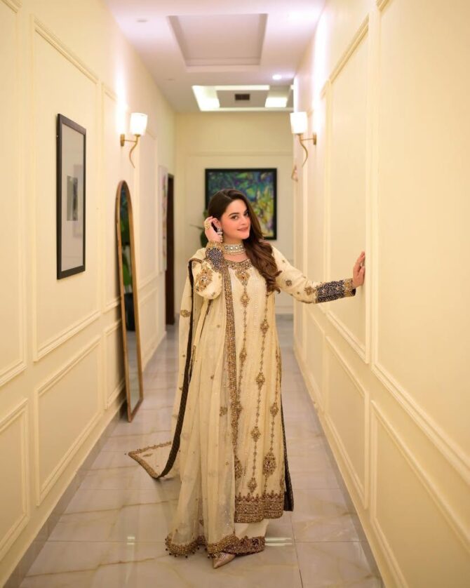 Pehnava Style Zari & Sequins Embroidery Work Kurtie Set - Image 5
