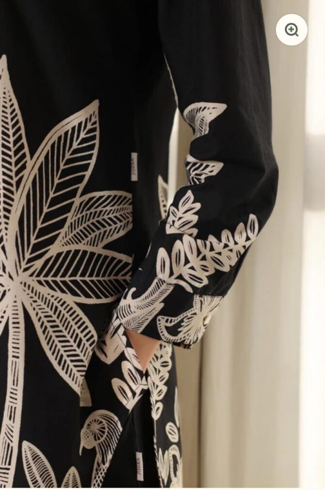 Pehnava Style Cotton Malti Print Co-Ord Set - Image 3