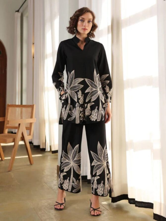 Pehnava Style Cotton Malti Print Co-Ord Set